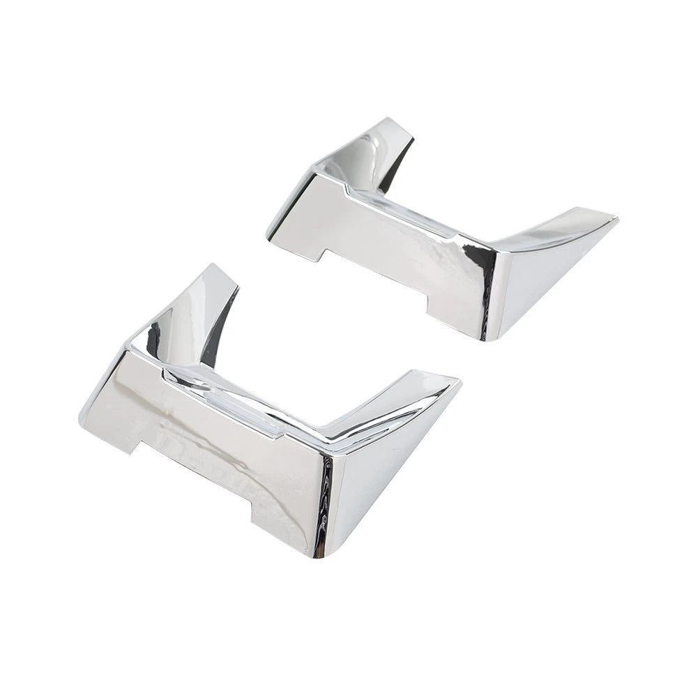 Chrome Saddlebag Lid Spoilers for Harley Road Glide Ultra Limited (2014-2023)