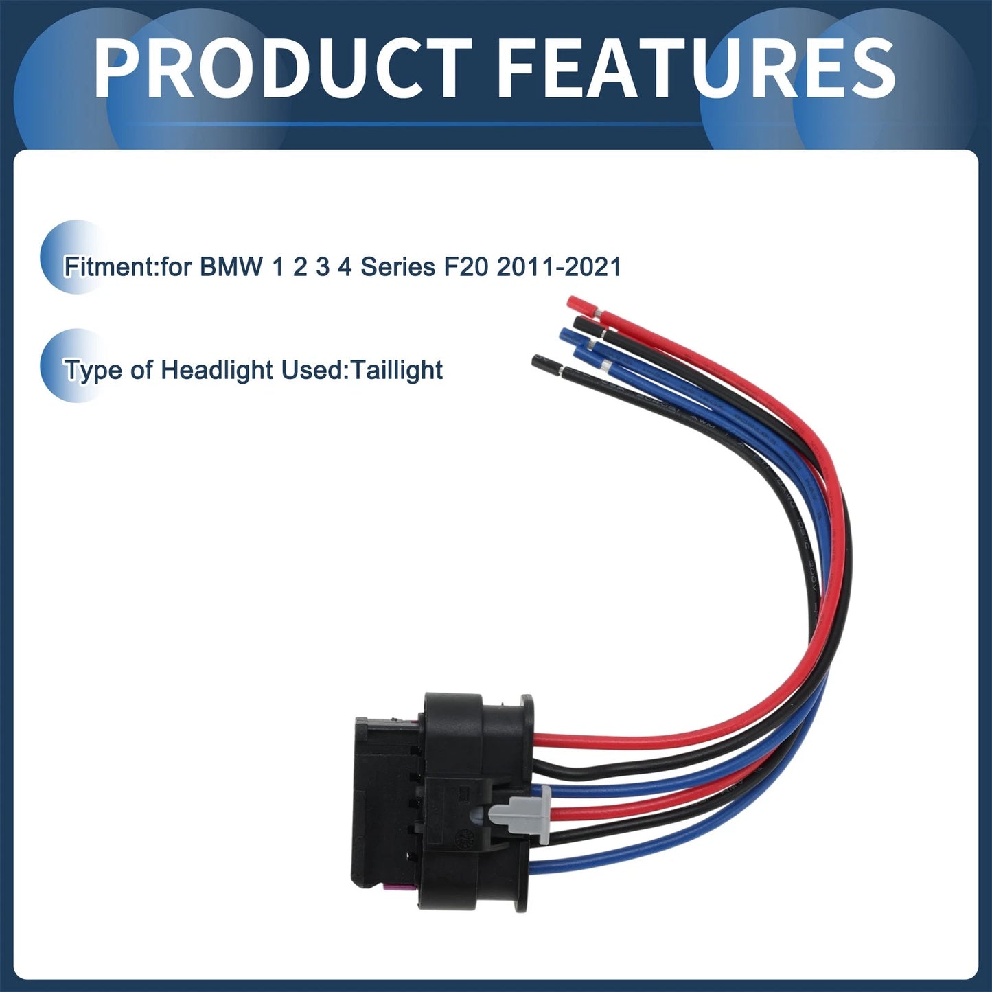 Headlight Wiring Harness for BMW 1 2 3 Series F20 (2011-2021)