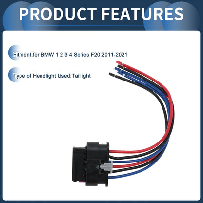 Headlight Wiring Harness for BMW 1 2 3 Series F20 (2011-2021)