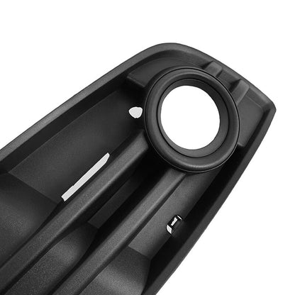 Matte Black Front Bumper Fog Light Covers for Audi Q5 (2009-2012)