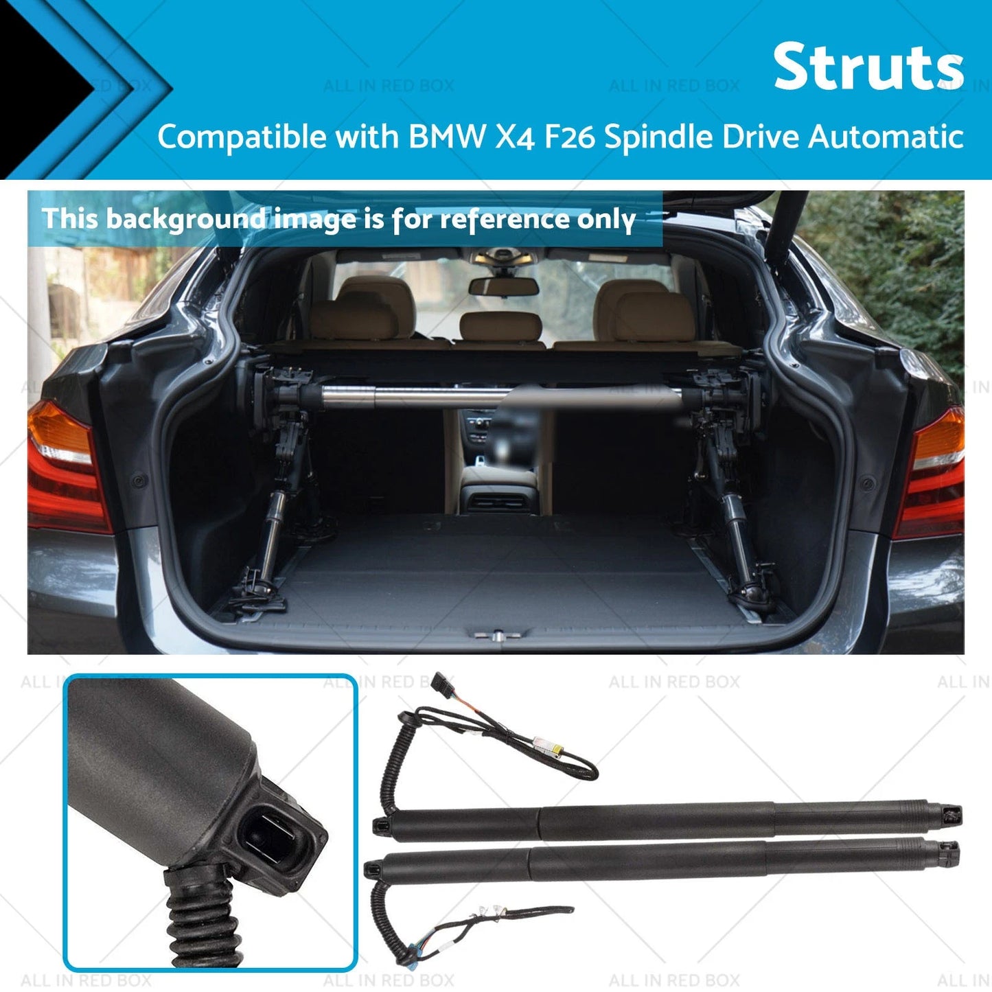 Auto Tailgate Gas Struts for BMW X4 F26 (2014-2020)