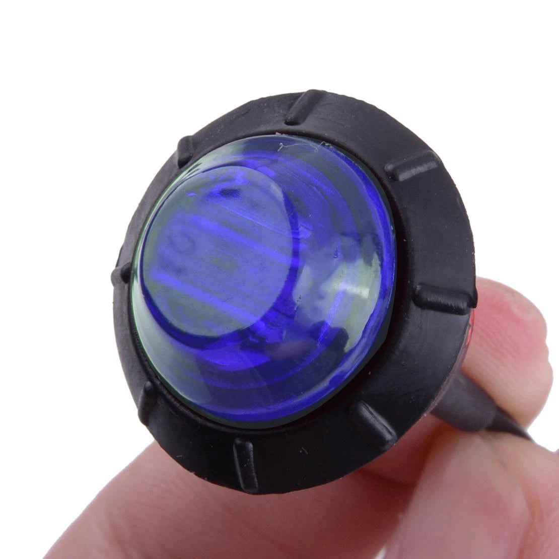 50pcs 12V 3/4" LED Bullet Round Side Marker Lights for Truck Trailer RV