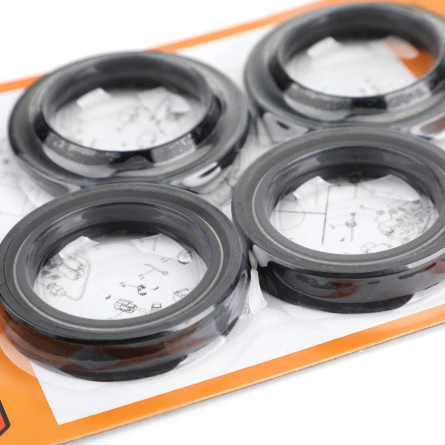 Fork Seal Ring Set for Kawasaki EJ 400, 650, ZR250 (1991-2017)