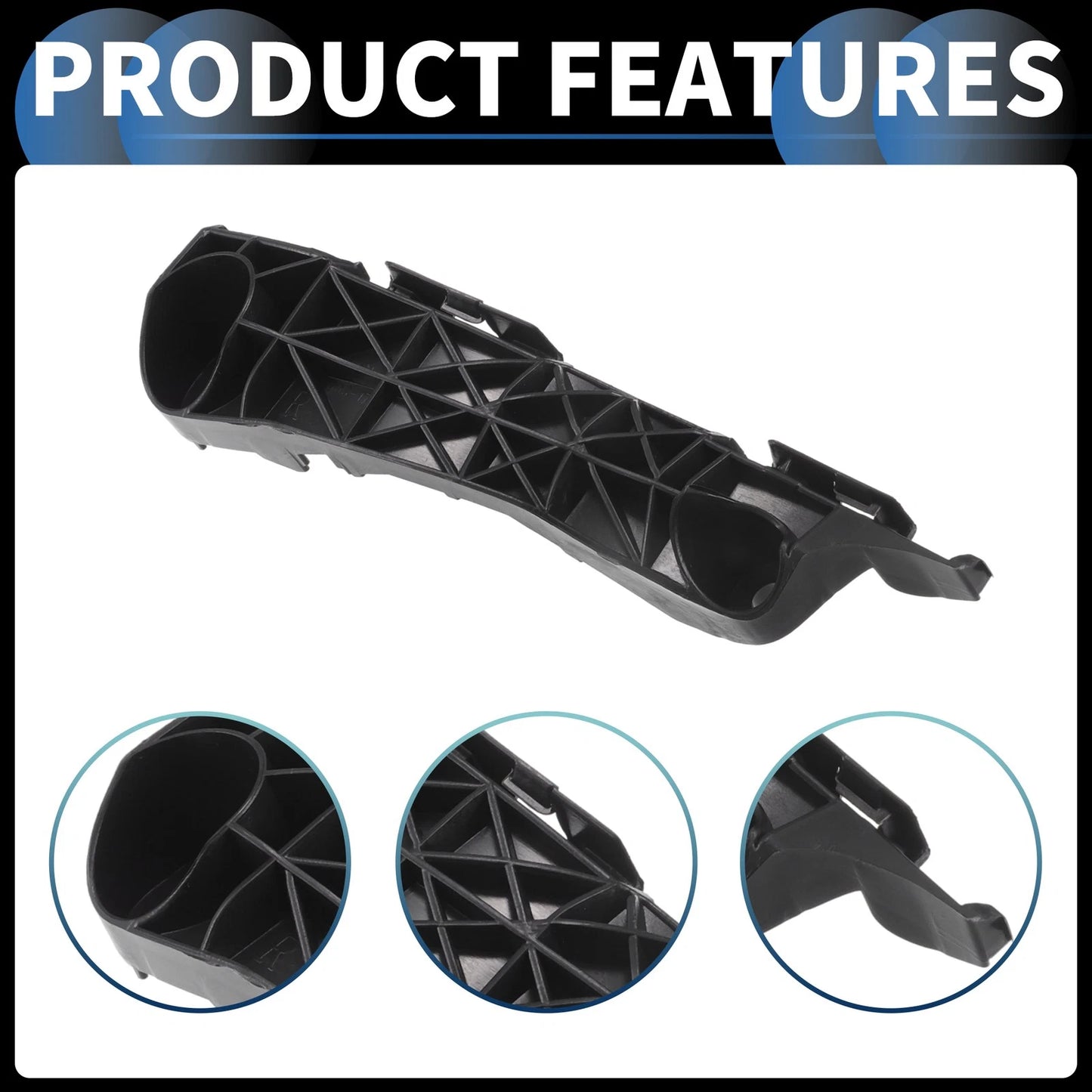 Right Front Bumper Retainer Bracket for Toyota RAV4 (2006-2012)