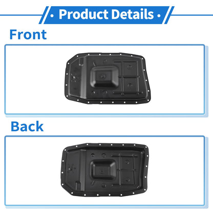 Engine Oil Pan for Ford Expedition 2011-2017 - 1 x Black Iron
