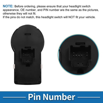Headlight Switch for Chevrolet Cruze (2011 - 2015)