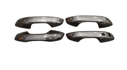 4 x Carbon Black Door Catch Handle Covers for BYD Atto3 (2022-2024)