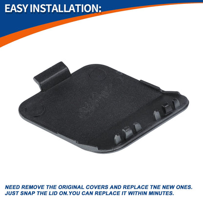 Bumper Tow Hook Cover for BMW 114i (2012-2014) Mineral Grey
