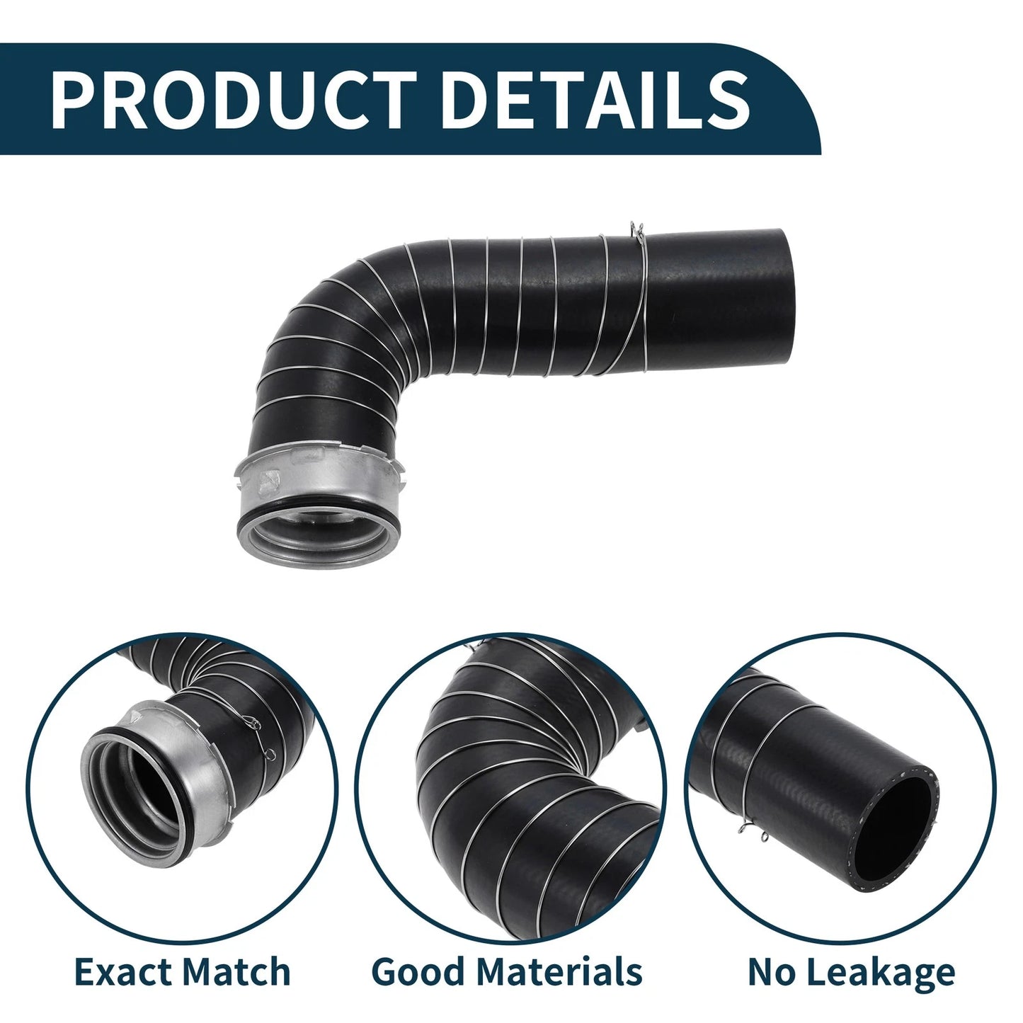 Radiator Hose Intake Pipe for BMW X3 E83 2.0D (2003-2010)