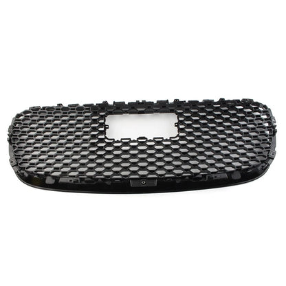 Front Bumper Air Intake Grille for Jaguar XF 2016-2019 Square Hole Black