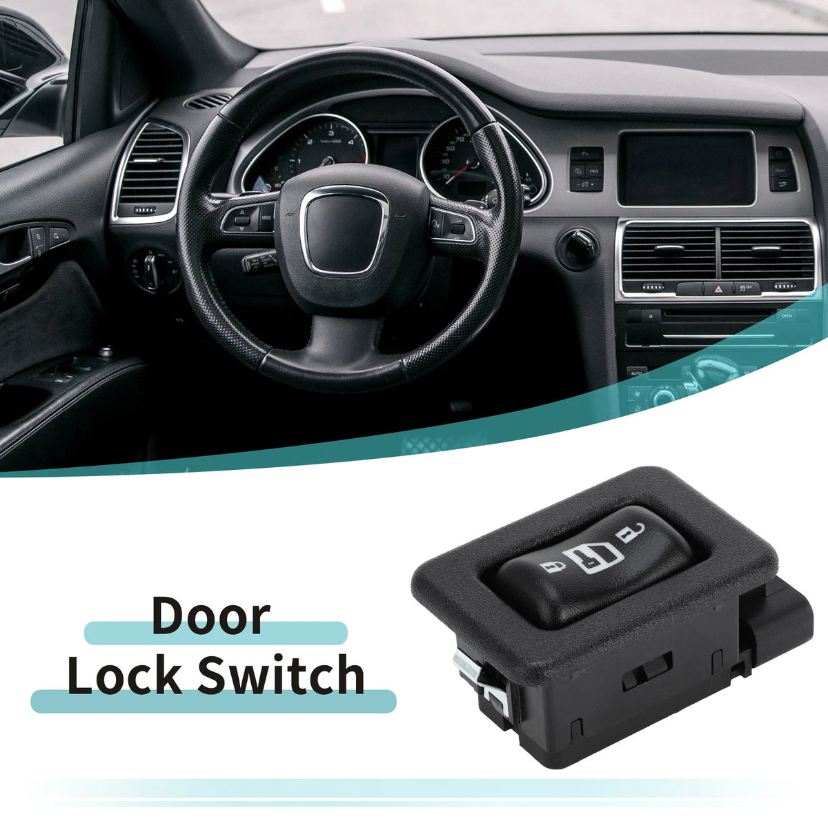 Door Lock Switch for GMC Sierra 1500 & Chevrolet Silverado 1500 (2003-2006)