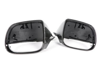 Carbon Style Side Mirror Cap Covers for Audi Q5 Q7 8R (2009–2017)