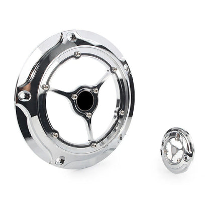 Clarity Derby & Timer Timing Covers Chrome for RSD Harley Touring (2016+)