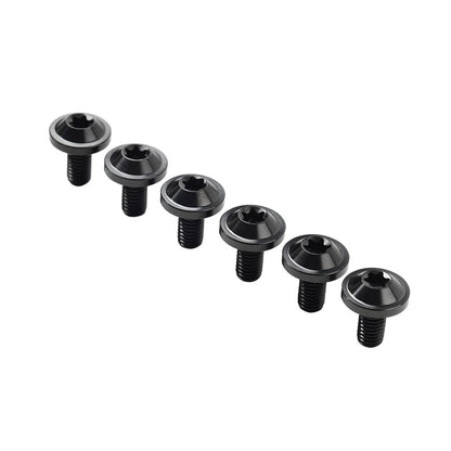 6 x Universal Titanium M5x15mm Torx Head Bolts for Bike Motor