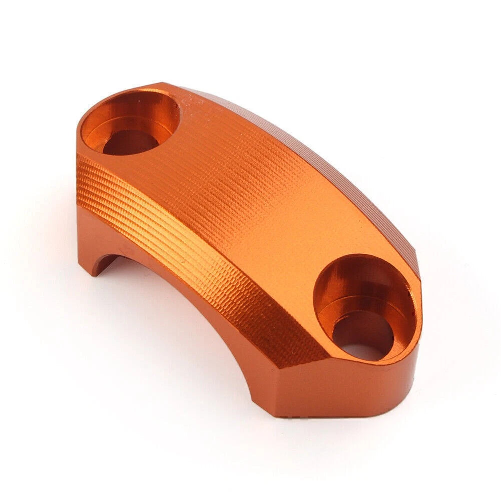 22mm Master Cylinder Perch Clamp Cover Orange for Motocross MX