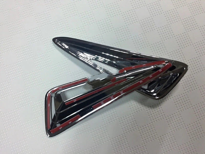ABS Chrome Front Bumper Corner Protect Cover Trim for Toyota C-HR (2018-2023)