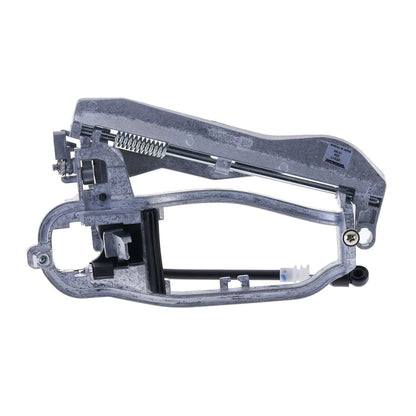 4pcs Rear LH+RH Primed Black Door Handle and Carrier for BMW X5 (2000–2007)