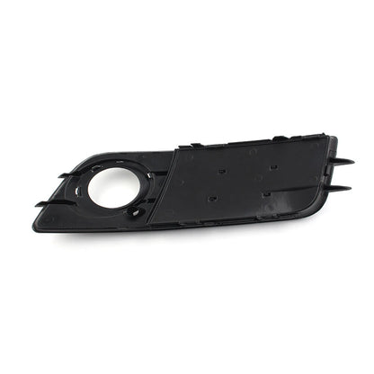 Front Bumper Fog Light Grille Cover with Chrome Ring for Audi A4 B8 S4 (2008-2012)