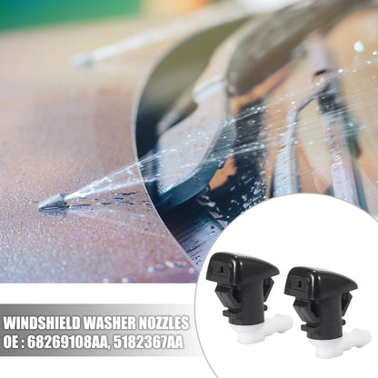 2.5m Hose Windshield Washer Nozzles for Dodge