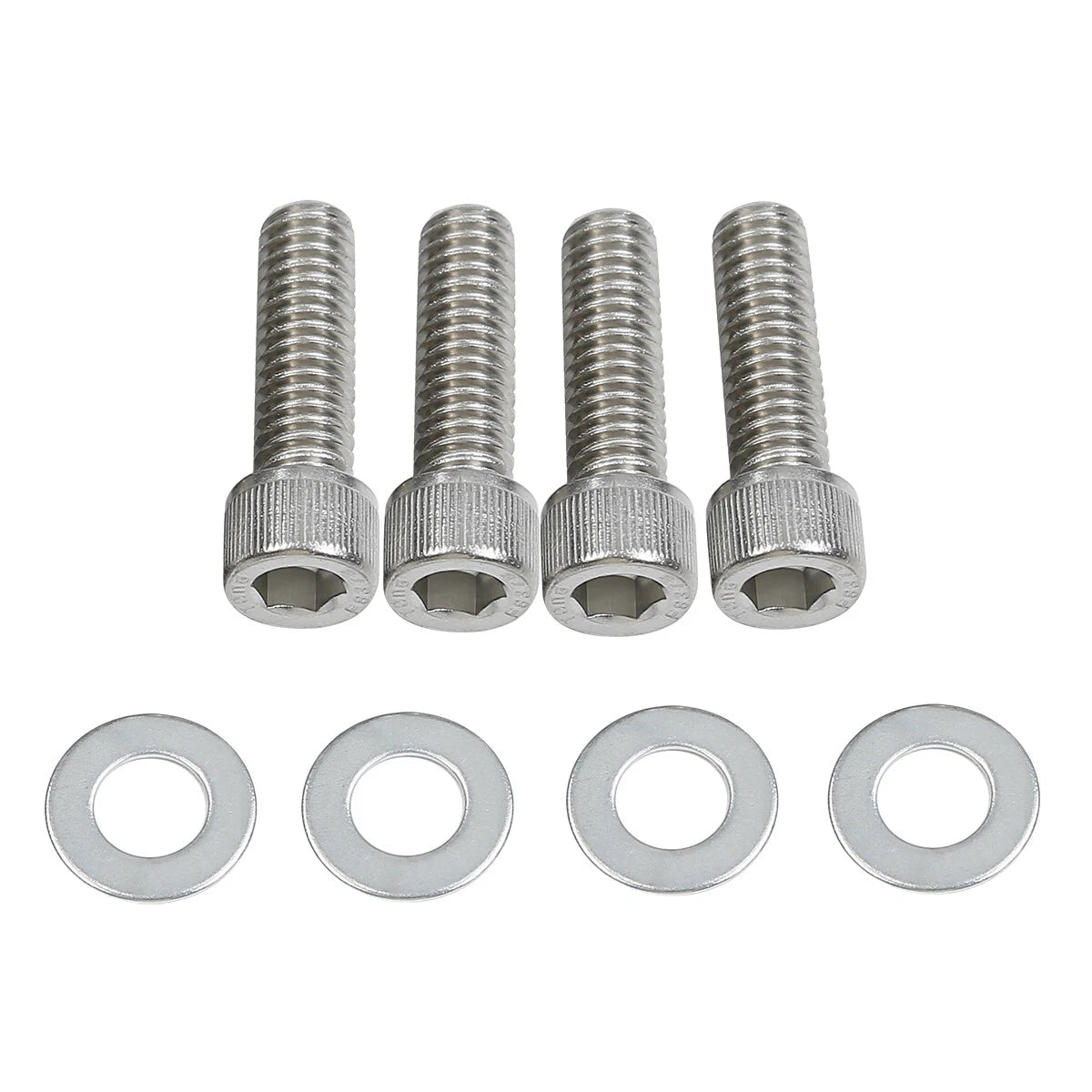 4 Point Docking Hardware Kit w/ Covers for Harley Touring (2014-2025)