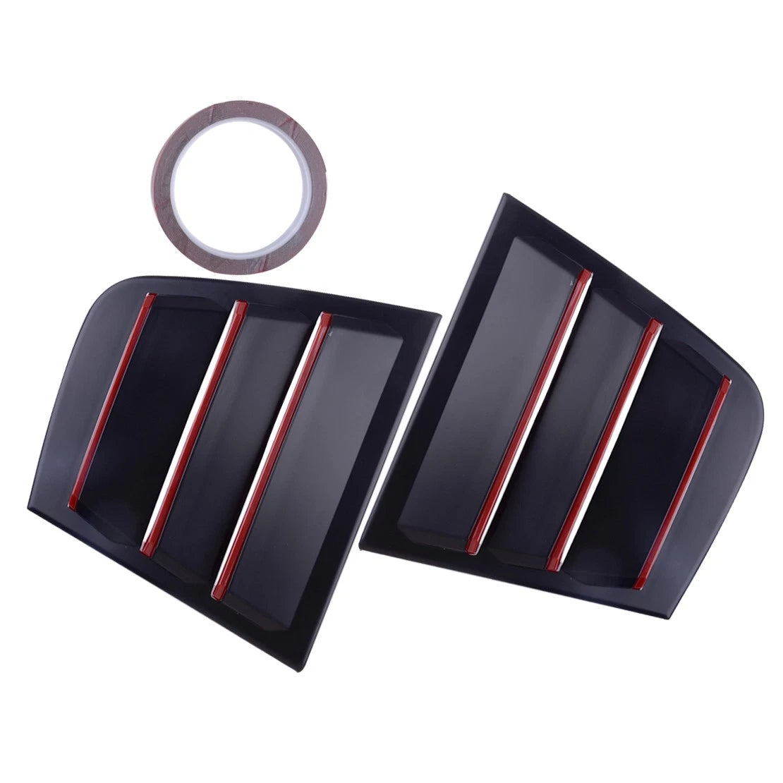 2 x Car Rear Window Louvers for Dodge Charger (2011-2023)