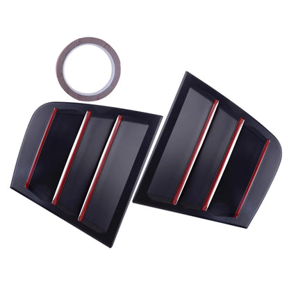 2 x Car Rear Window Louvers for Dodge Charger (2011-2023)