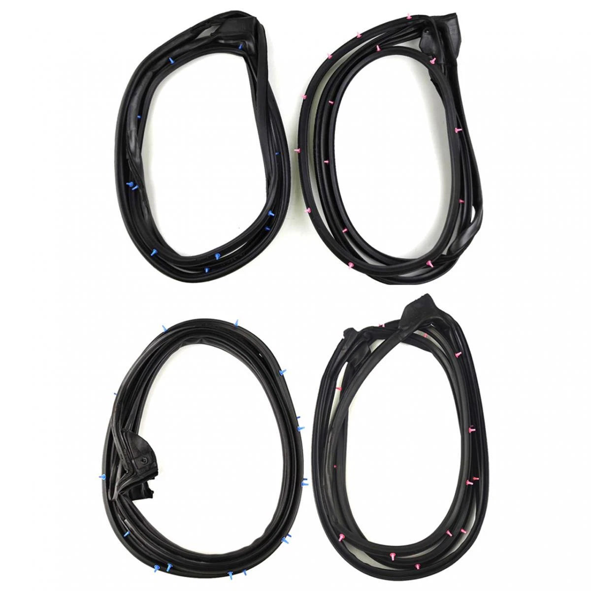 Door Rubber Seal Set 4 Fits Toyota Camry ACV40 ACV41 GSV40 4D Sedan 2007-11 D05