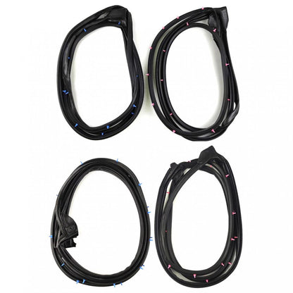 Door Rubber Seal Set 4 Fits Toyota Camry ACV40 ACV41 GSV40 4D Sedan 2007-11 D05
