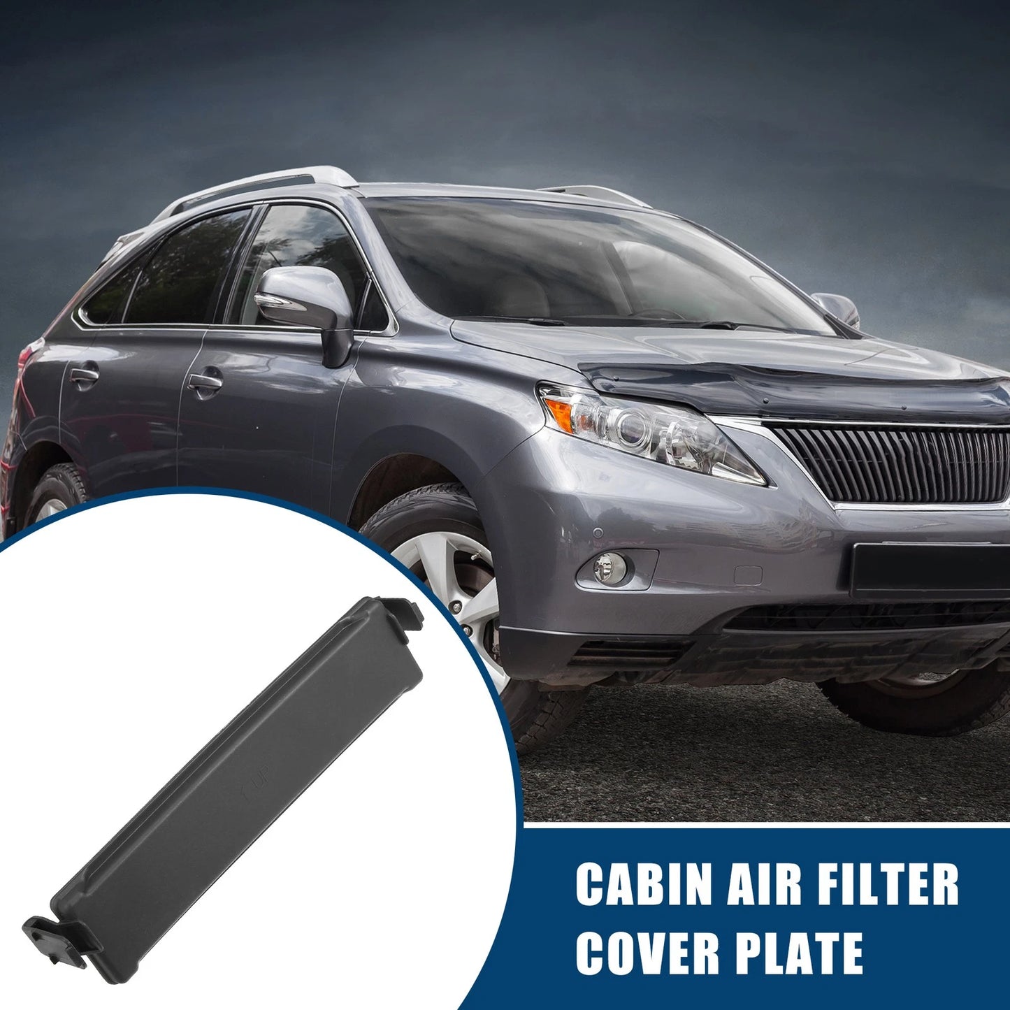 AC Cabin Air Filter Plate Cover Door Panel for Toyota Lexus