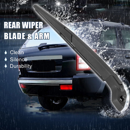 390mm 15" Rear Windshield Wiper Blade Arm Set for Volvo V70 (2005-2008)