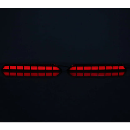 Red LED Bumper Reflector Fog Brake Light for Ford Explorer (2020–2024)