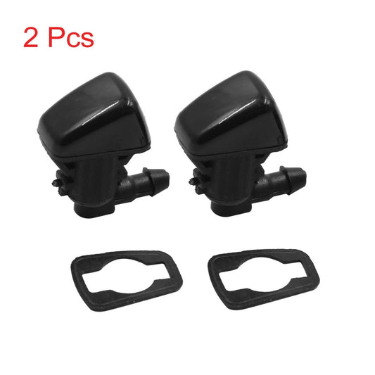 2 x Front Windshield Wiper Nozzles for Ford Focus, Edge, Lincoln (2000-2023)