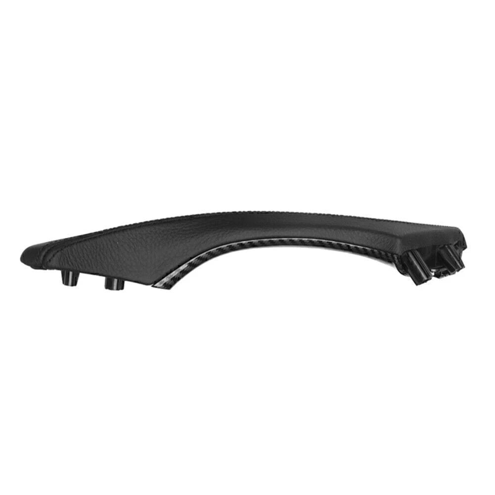 Carbon Door Trim Pull Handle Right Side Leather for BMW 5 Series (2010-2017)