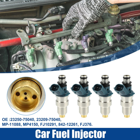 4pcs Car Fuel Injector Nozzle for Toyota Tacoma 2.4L (1995–2000)