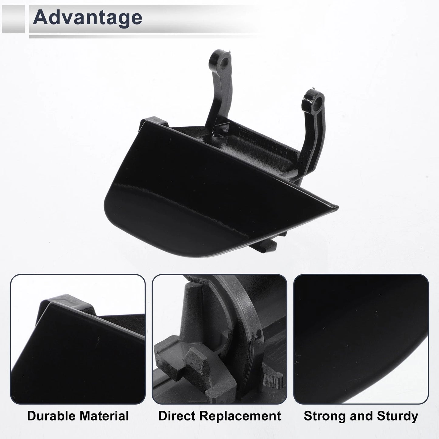 Bumper Headlight Washer Nozzle Cover for BMW 750i (2006-2008)
