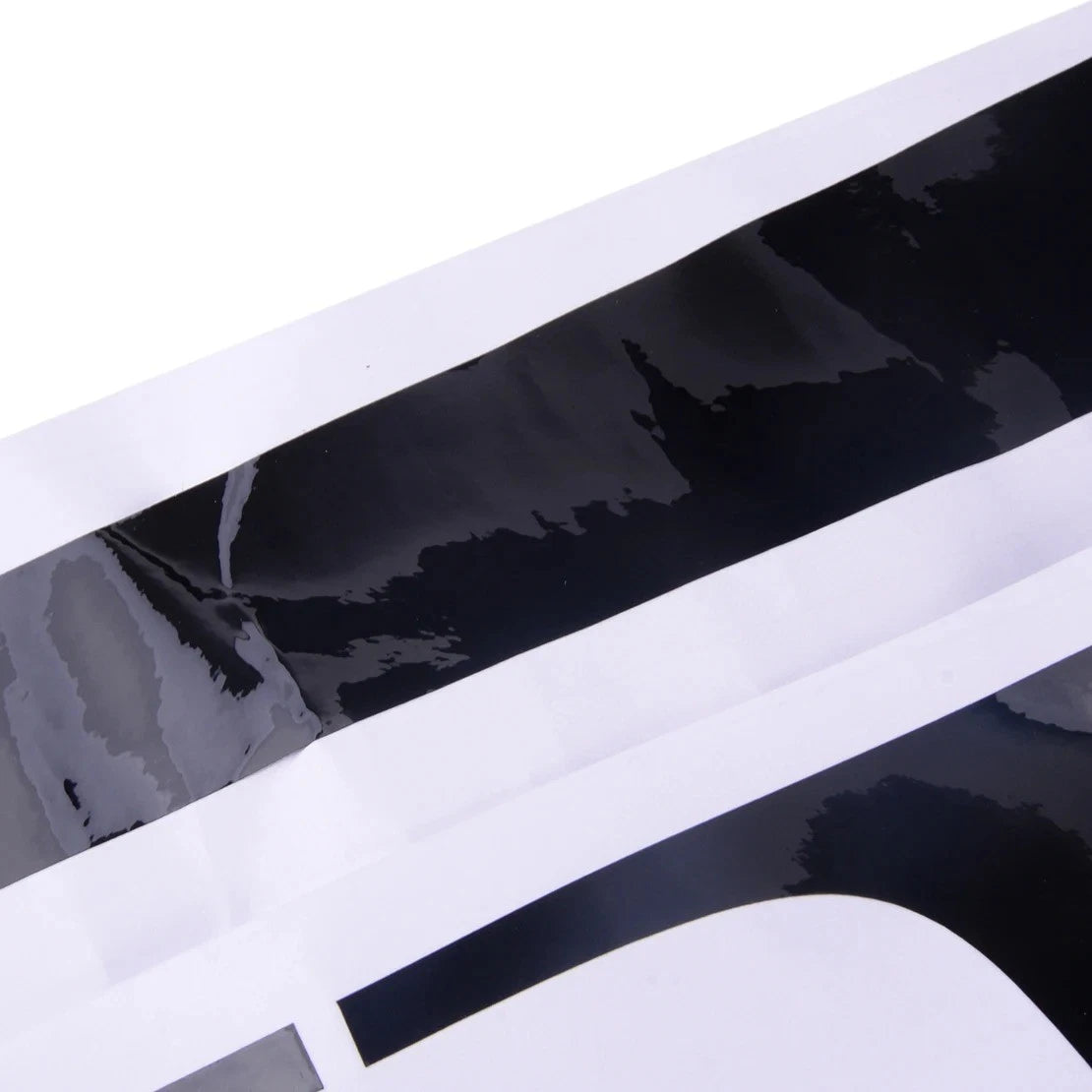 8x Front Upper Bumper Grille Trim Protector Decal for Honda Civic (2016-2020)
