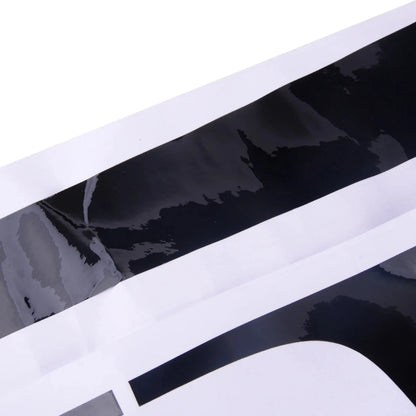8x Front Upper Bumper Grille Trim Protector Decal for Honda Civic (2016-2020)
