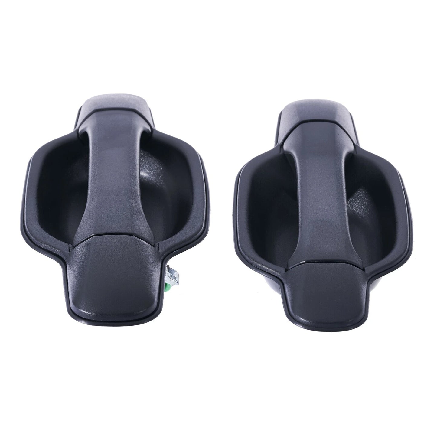Door Handle Outer 2 x for Isuzu D-Max REAR LEFT+RIGHT Black (2006–2012)
