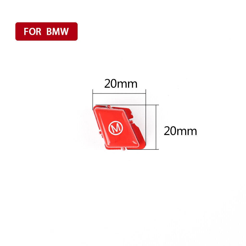 M Button Cover for BMW 3 Series M3 E90 E92 E93 (2007-2013)