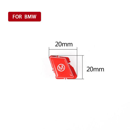 M Button Cover for BMW 3 Series M3 E90 E92 E93 (2007-2013)