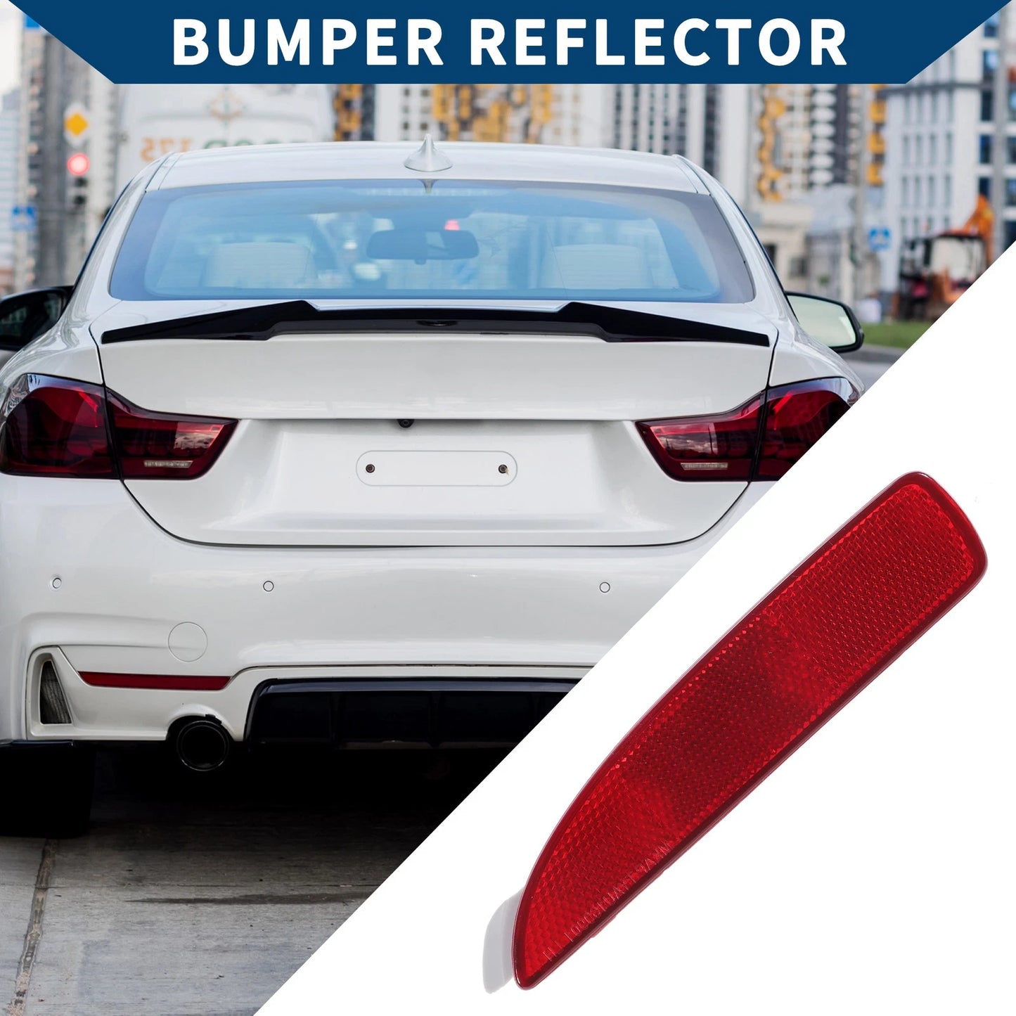 Rear Left Bumper Reflector for Toyota Prius (2019–2022)