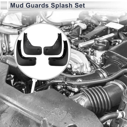 Mud Flaps Splash Guards for Infiniti FX35 QX70 (2009 - 2018)