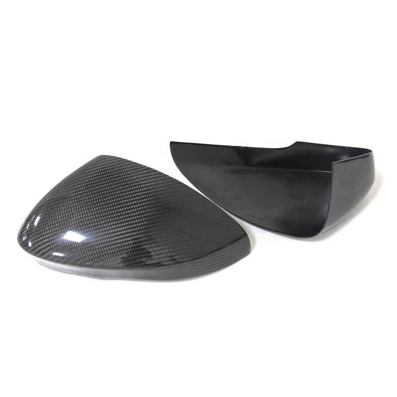 Real Carbon Fiber Add-on Side Rearview  Mirror Cover for Jaguar F-Type 2014-2024