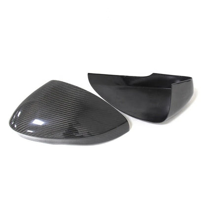 Real Carbon Fiber Add-on Side Rearview  Mirror Cover for Jaguar F-Type 2014-2024