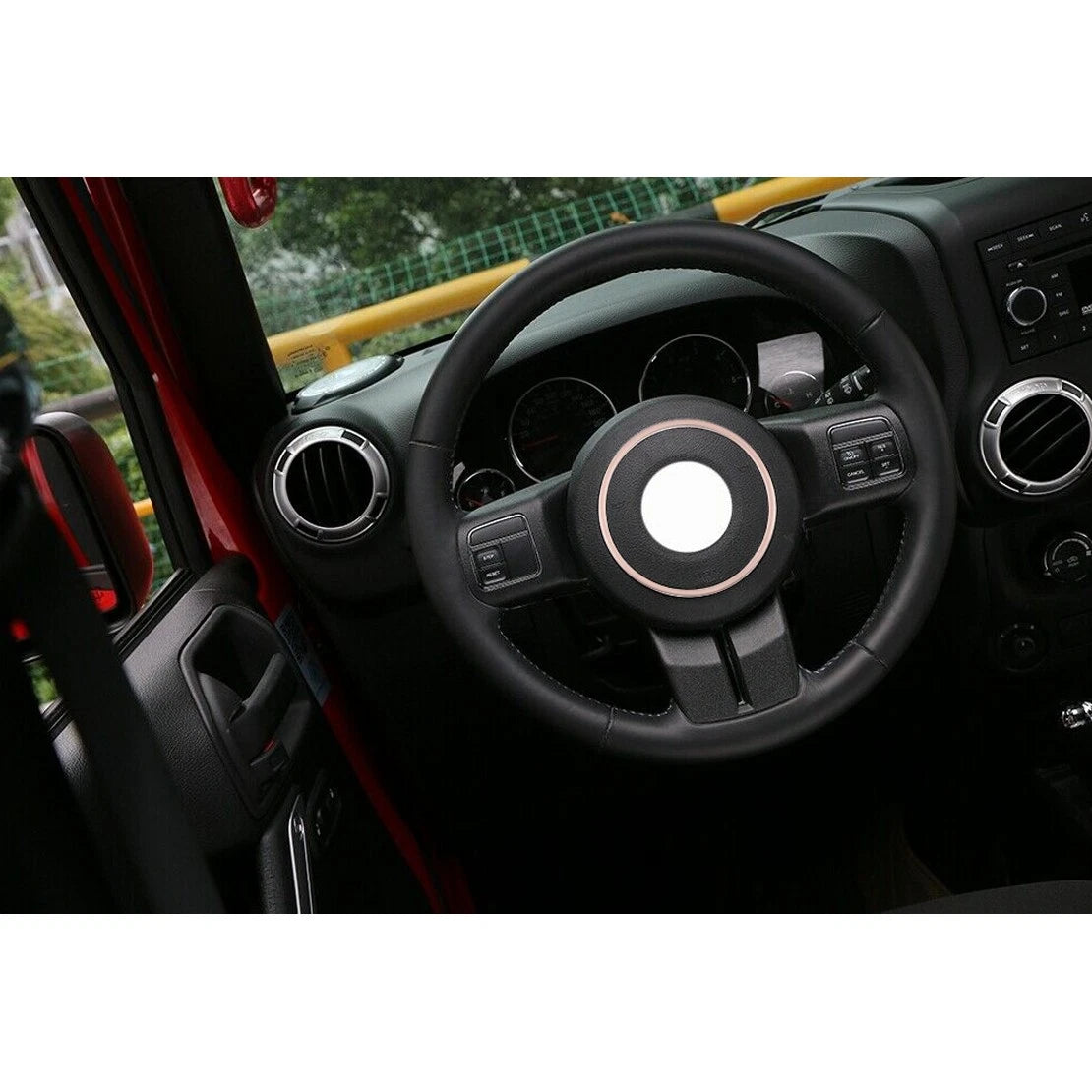 Steering Wheel Center Trim Bezel for Jeep Patriot, Grand Cherokee (2011-2013)