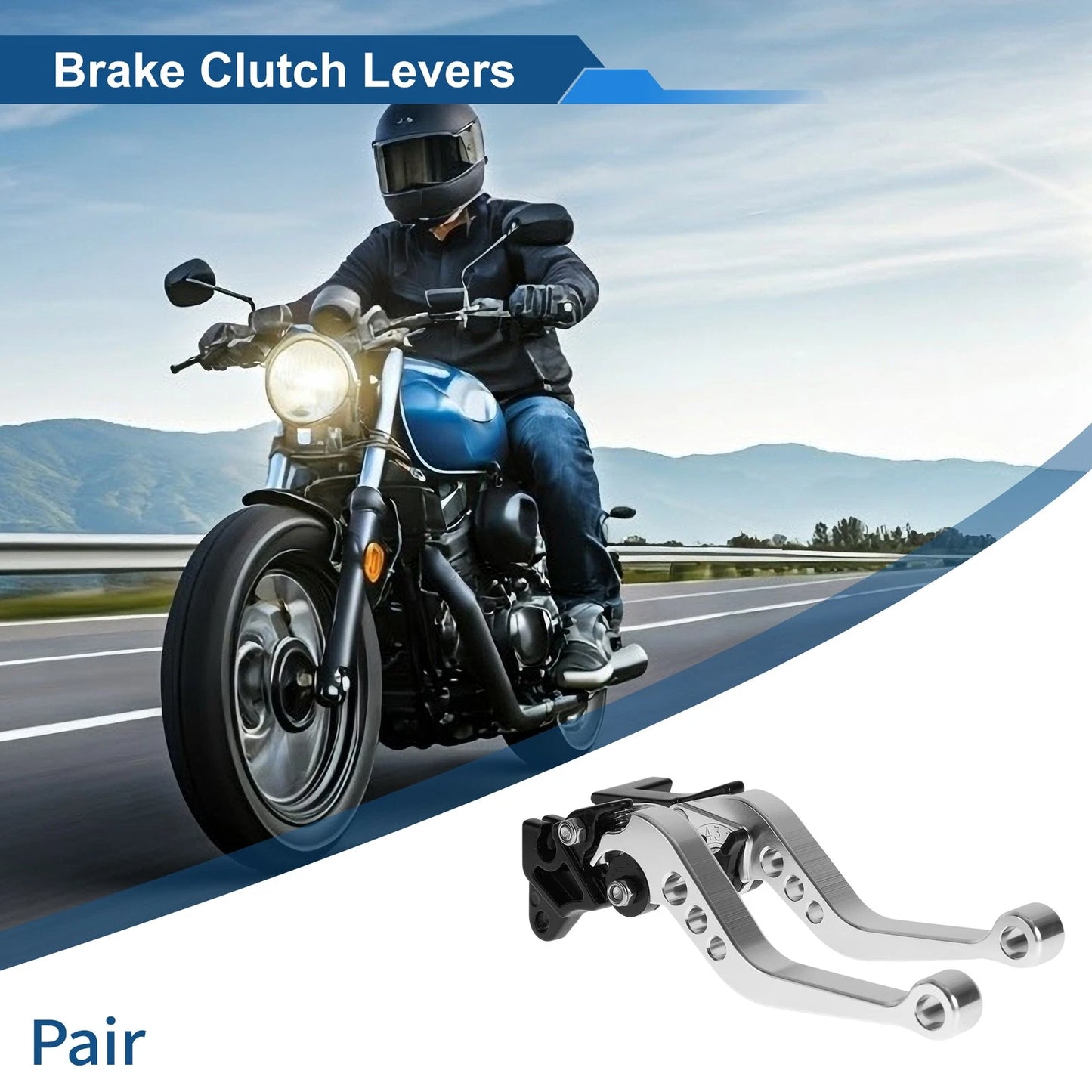 Lever / Adjustable Short / Brake Clutch Lever for Yamaha YFZ 450 (2003–2006)