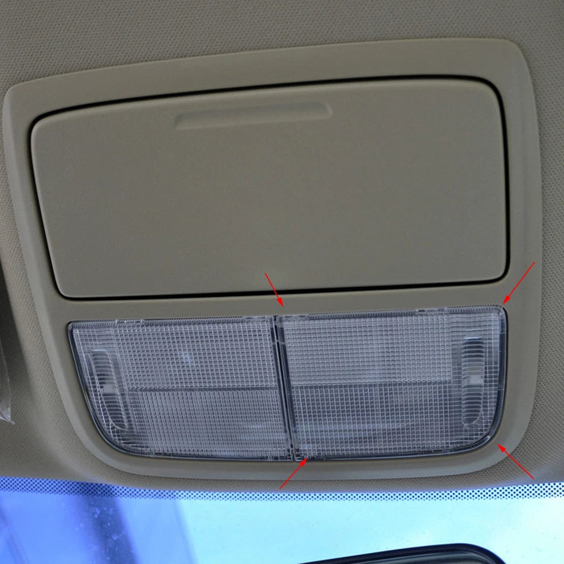 Right Interior Roof Light Lenses for Honda Fit Accord Civic CR-V (2006-2023)