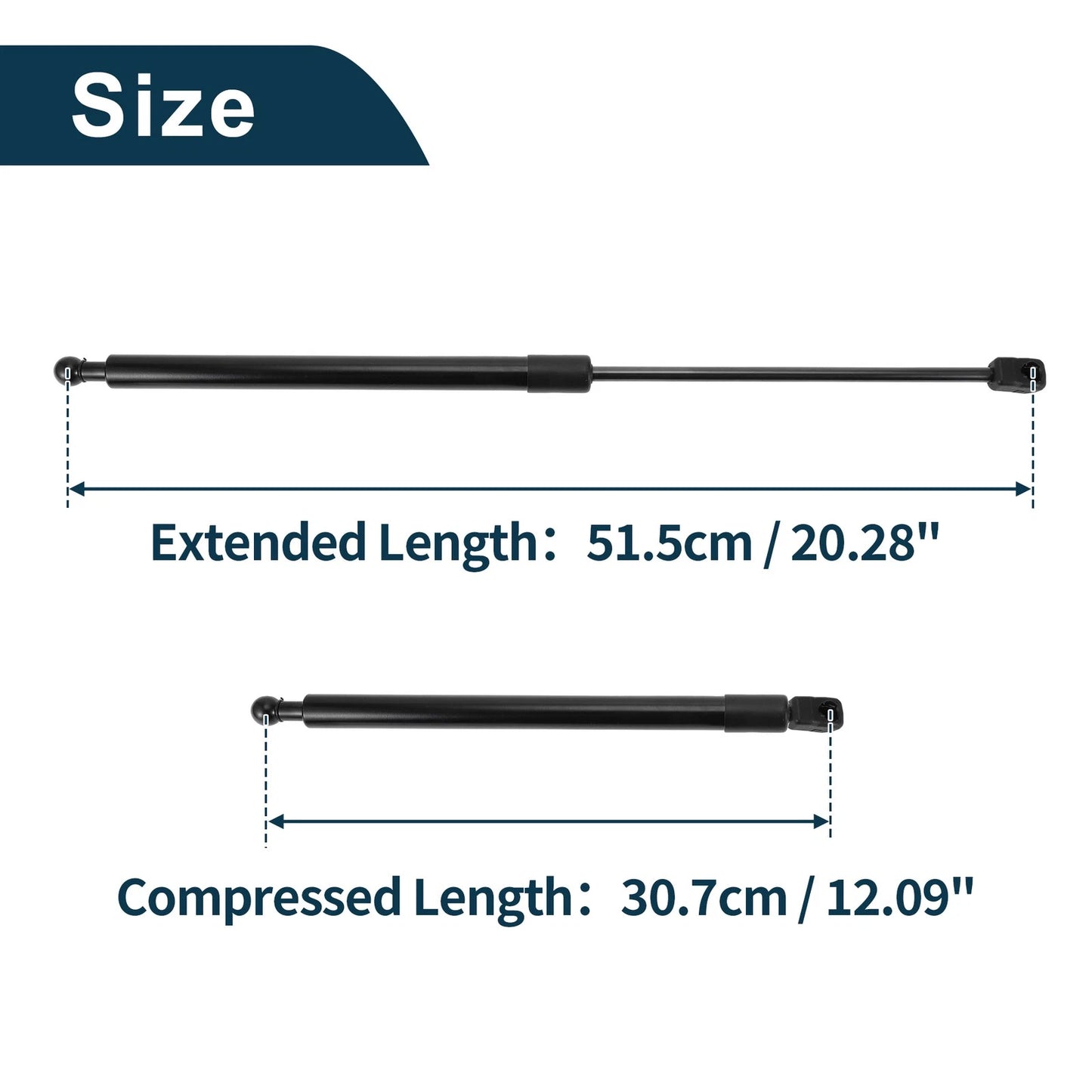 Hood Lift Supports Struts for Nissan Rogue Sport J11 (2014-2017)