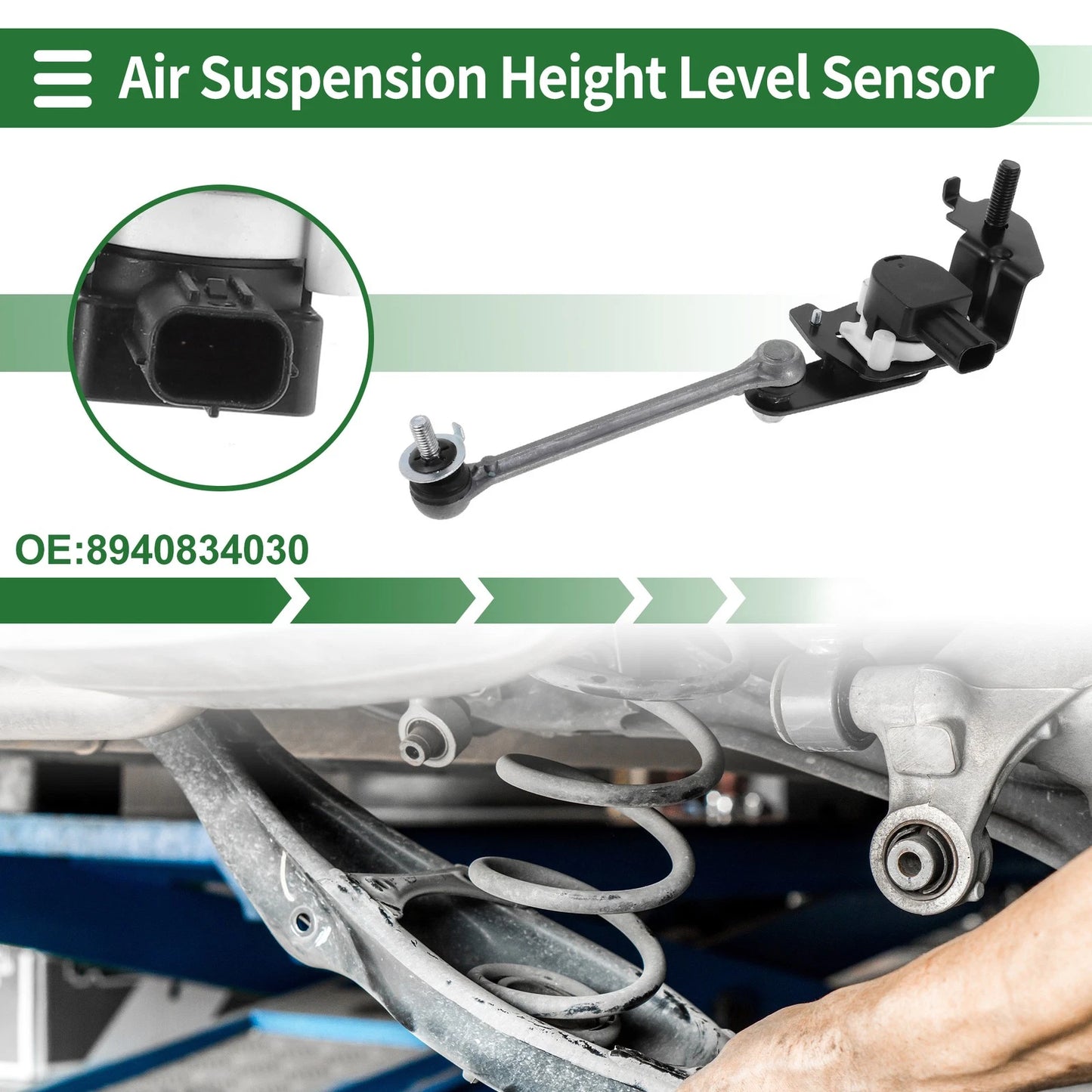 Air Suspension Ride Height Level Sensor for Toyota Sequoia (2001-2022)