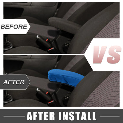 Car Center Console Armrest Cover for Ford Fusion (2017-2020) - Blue